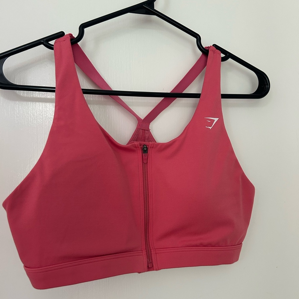 Gymshark Pink Racerback Sports Bra